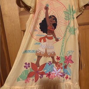 Yellow Moana Graphic Dress